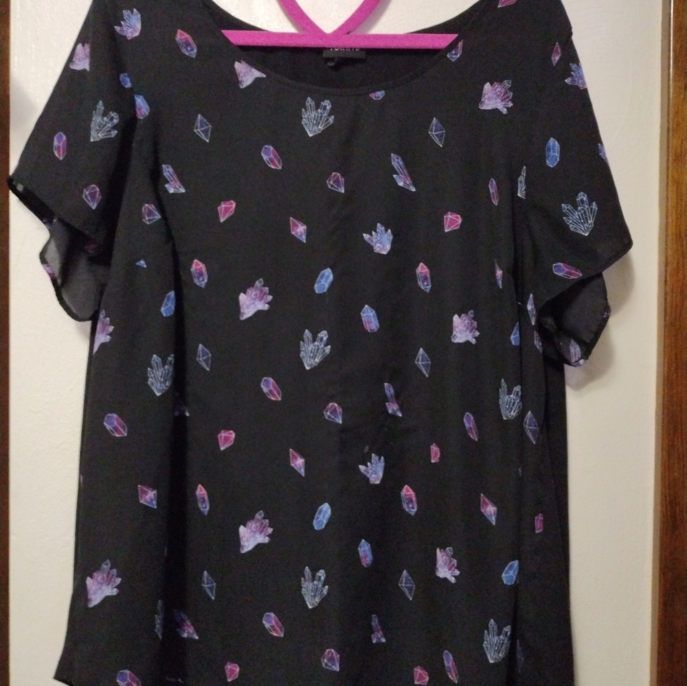 Imperfect Torrid Crystals Top